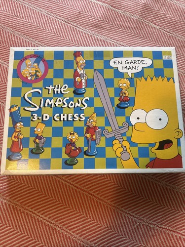 Vintage simpson scacchi - i, 3d