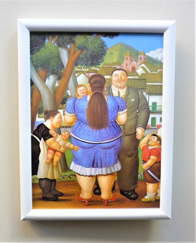 Quadro una famiglia botero - una,