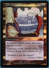 Teferi's Moat FOIL Invasion NM