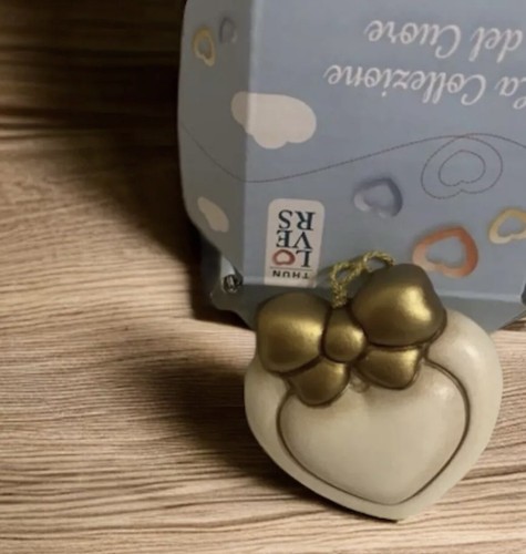 Thun addobbo cuore - bianco, e