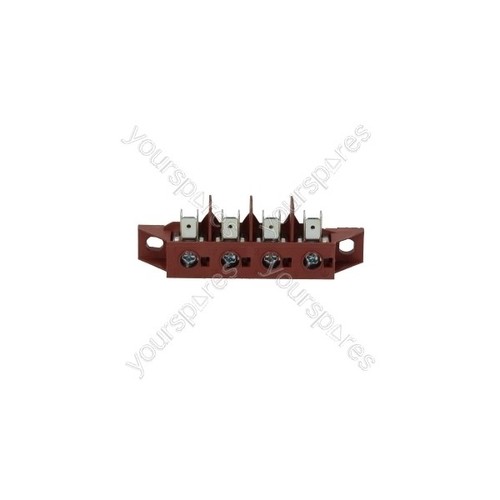 Morsettiera poli 40a - 4, 600v