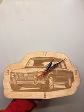 orologio da parete in legno di