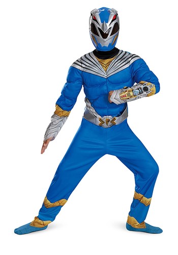Costume ranger blu furia - costume,