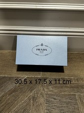 Autentica Prada Scatola Blu