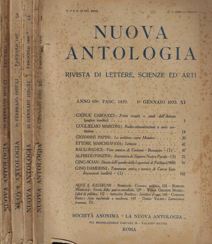 Nuova antologia fasc - nuova,