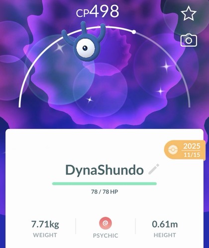 Pogo shiny unown - unown, (#201)