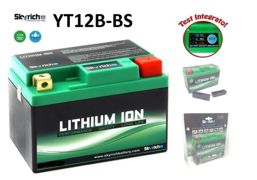 Skyrich batteria litio yt12b - skyrich,