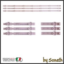 KIT 3 BARRE LED TV PER LG 32" 32LN575S 32LN575SZE 32LN575S-ZE BEEYLJG BEEYLJP