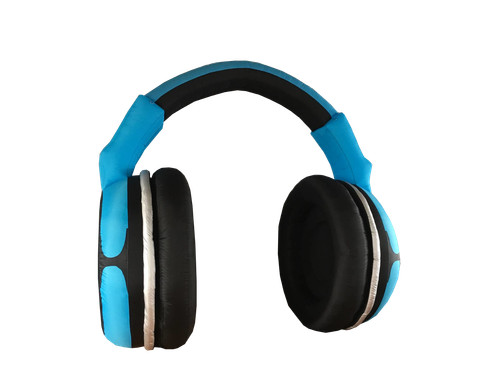 Cuffia gonfiabile gigante - , blu