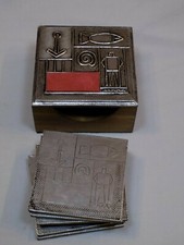 Lotto 6 sottobicchieri in