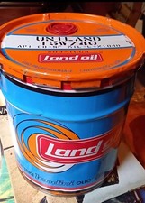 Latta Land oil olio 5 LT. vintage vuota landini