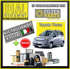 Kit Tagliando 4 FILTRI TOYOTA