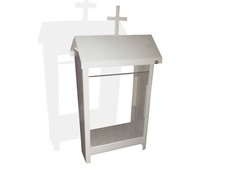 TECA LUMINI PORTALUMI IN ALLUMINIO VARIE MISURE - COLORE  BIANCO - MARRONE