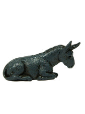 Pastore Asino Landi Moranduzzo Cm 3,5 - Pastori Presepe