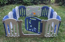 Recinto box pieghevole per bambini cm. 160x160 h.65