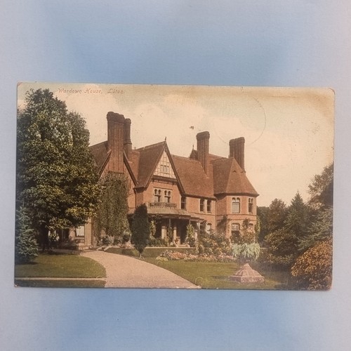 Luton postcard 1911 - postcard,