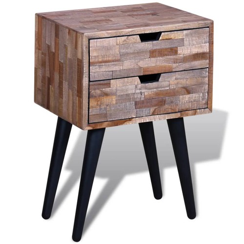 Comodino cassetti in legno - a,