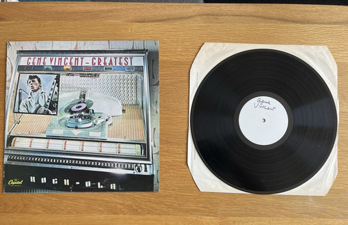 Gene vincent greatest lp - greatest,