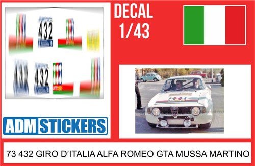 432 decal 43 giro - 73,