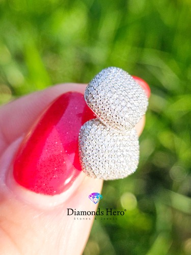 Orecchini pavé con brillanti