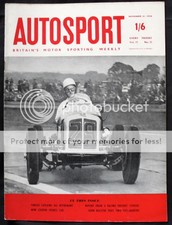 AUTOSPORT Magazine 21 Nov 1958