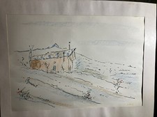 Dipinto Paesaggio Pastello "