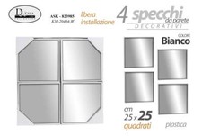 SET 4 SPECCHI DA PARETE