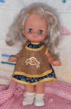 BAMBOLA ZZ SCHICCHERINA ZANINI ZAMBELLI ANNI 80 VINTAGE DOLL MINI SCHICCHERA