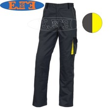 PANTALONE DA LAVORO PANOPLY-DELTA PLUS D-MACH GRIGIO/GIALLO