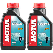 2 LITRO OLIO MOTUL OUTBOARD 2T