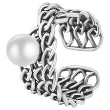  Anello di dito perla anello