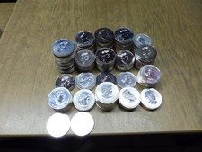 Canada, 1 oncia d'argento, 5 $ Maple Leaf, selezione dal 1988/2024