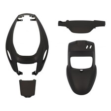 KIT CARENE 4 PEZZI NERO OPACO