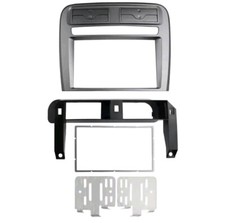 Mascherina autoradio 2 din per Fiat Grande Punto 2005-2009 7 Pollici. Silver