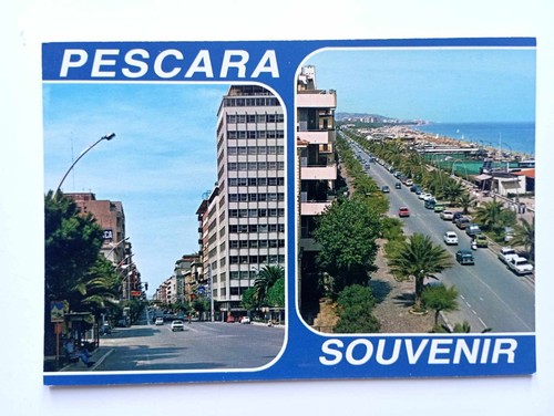 Cartolina pescara vedute - pescara,