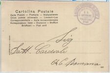 73796 - REGNO - Storia Postale: CARTOLINA annullo CORRIERE di CITTA' Milano 