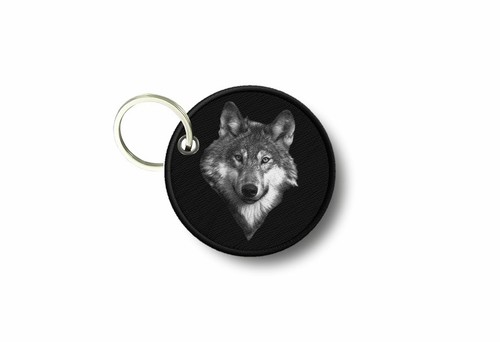 Portachiavi ricamato patch - ,