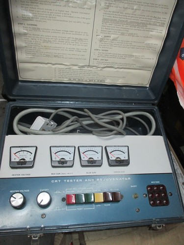 Heathkit crt tester - heathkit, e
