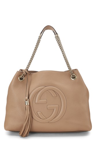 Gucci beige leather - gucci,