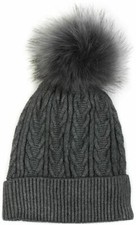 Calda cuffia a pon pon in