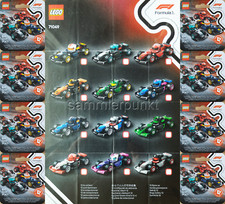 1 MINIFIGURE LEGO® -in DVB o IMBALLO ORIGINALE- a scelta a.d. serie Formula 1 - LEGO #71049