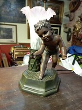 Bella Lampada Con Putto
