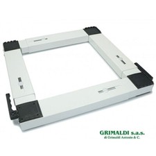 CARRELLO REGOLABILE CON RUOTE ANTIVIBRAZIONE PER SPOSTARE LAVATRICI ASCIUGATRICI