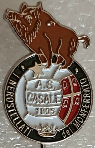 Distintivo calcio casale - distintivo,