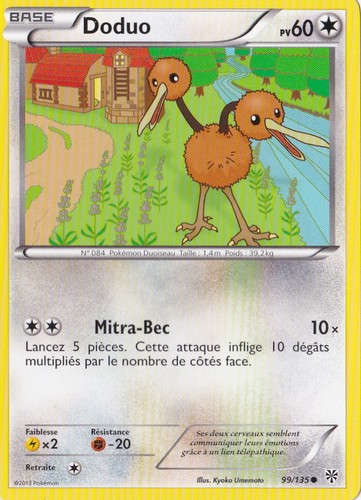 Doduo b tempête - doduo, -n&b:tempête