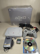 PLAYSTATION PS ONE SCPH-102 PAL SCATOLA CONTROLLER CAVI MEMORY CARD GIOCO