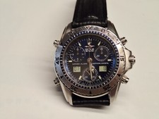 Sector 650 orologio uomo vintage quartz ana digi 40 mm ETA 251.265