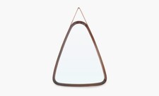 Teak Frame Mirror, 1960s, Wall
