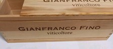 Cassetta Legno 1 x cl 75 Gianfranco Fino Vino Viticoltore