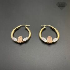 Orecchini a cerchio in oro 14